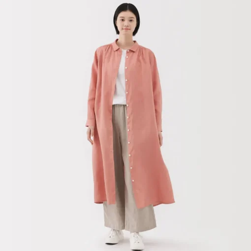 Discount Women's Linen Shirt Dress Women Dresses