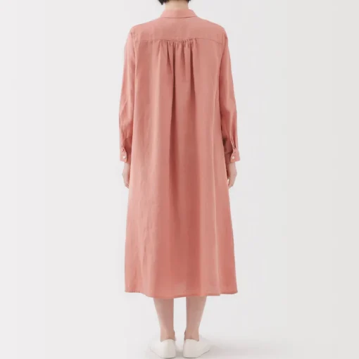 Discount Women's Linen Shirt Dress Women Dresses