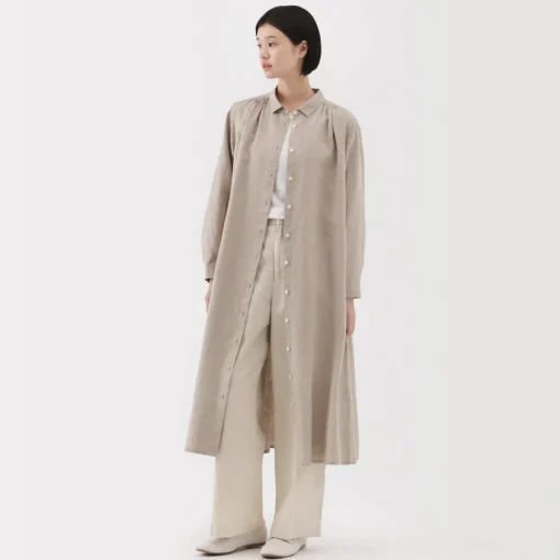 Discount Women's Linen Shirt Dress Women Dresses