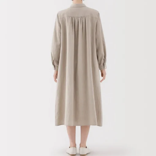 Discount Women's Linen Shirt Dress Women Dresses