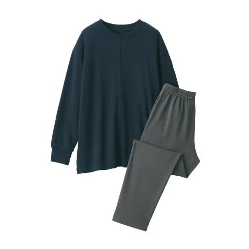 Online Women's Loose-Twist Sweatshirt Loungewear Set Pajamas & Loungewear|Loungewear