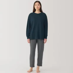 Online Women's Loose-Twist Sweatshirt Loungewear Set Pajamas & Loungewear|Loungewear