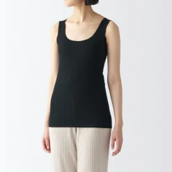 Sale Women's Moisture Wicking Cotton Tank Top with Sweat Pads Women Moisture Wicking Innerwear|Moisture Wicking Innerwear