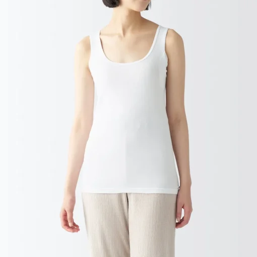Sale Women's Moisture Wicking Cotton Tank Top with Sweat Pads Women Moisture Wicking Innerwear|Moisture Wicking Innerwear