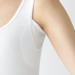 Sale Women's Moisture Wicking Cotton Tank Top with Sweat Pads Women Moisture Wicking Innerwear|Moisture Wicking Innerwear