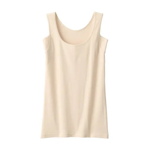 Sale Women's Moisture Wicking Cotton Tank Top with Sweat Pads Women Moisture Wicking Innerwear|Moisture Wicking Innerwear