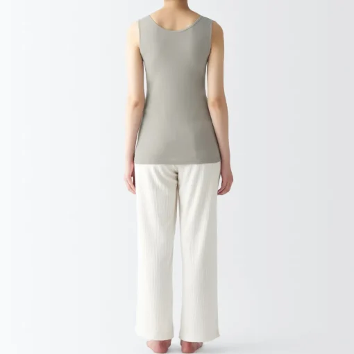 Sale Women's Moisture Wicking Cotton Tank Top with Sweat Pads Women Moisture Wicking Innerwear|Moisture Wicking Innerwear