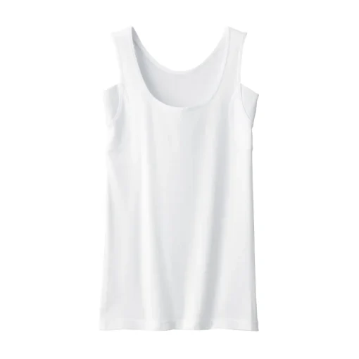 Sale Women's Moisture Wicking Cotton Tank Top with Sweat Pads Women Moisture Wicking Innerwear|Moisture Wicking Innerwear
