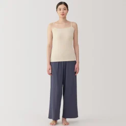Outlet Women's Moisture-Wicking Cotton Camisole with Sweat Pads Women Moisture Wicking Innerwear|Moisture Wicking Innerwear