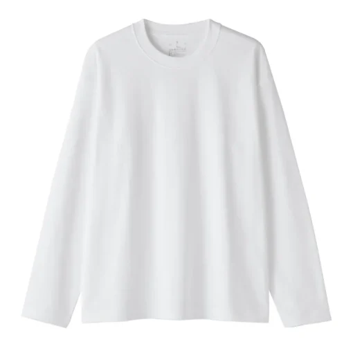 Discount Women's 2-Ply Jersey Crew Neck Long Sleeve T-Shirt Women T-Shirts