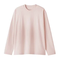 Discount Women's 2-Ply Jersey Crew Neck Long Sleeve T-Shirt Women T-Shirts