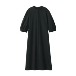 New Women's Quick Dry Broadcloth 3/4 Sleeve Dress Women Dresses