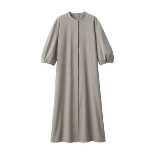 New Women's Quick Dry Broadcloth 3/4 Sleeve Dress Women Dresses