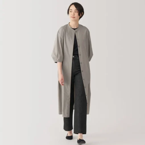 New Women's Quick Dry Broadcloth 3/4 Sleeve Dress Women Dresses