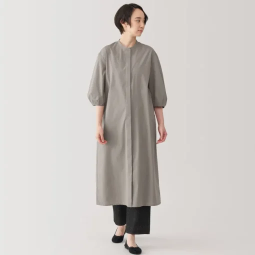 New Women's Quick Dry Broadcloth 3/4 Sleeve Dress Women Dresses