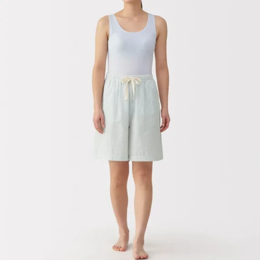 Sale Women's Seersucker Shorts Pajamas & Loungewear|Loungewear