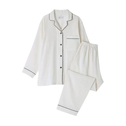 Online Women's Side Seamless Double Gauze Pajamas Pajamas & Loungewear|Loungewear