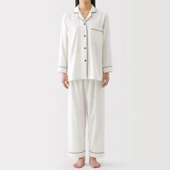 Online Women's Side Seamless Double Gauze Pajamas Pajamas & Loungewear|Loungewear