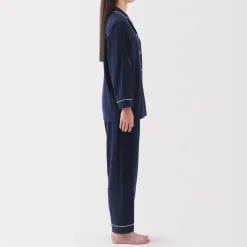 Online Women's Side Seamless Double Gauze Pajamas Pajamas & Loungewear|Loungewear