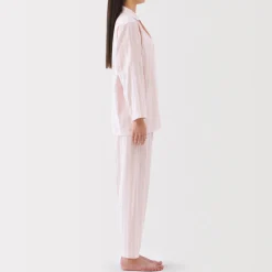 Online Women's Side Seamless Double Gauze Pajamas Pajamas & Loungewear|Loungewear