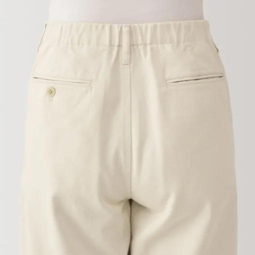Best Women's Slub Yarn Chino Darted Wide Pants Women Chino