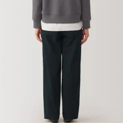 Best Women's Slub Yarn Chino Darted Wide Pants Women Chino