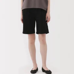 Sale Women's Slub Yarn Chino Darted Shorts Women Shorts & Skirts