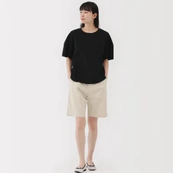 Sale Women's Slub Yarn Chino Darted Shorts Women Shorts & Skirts