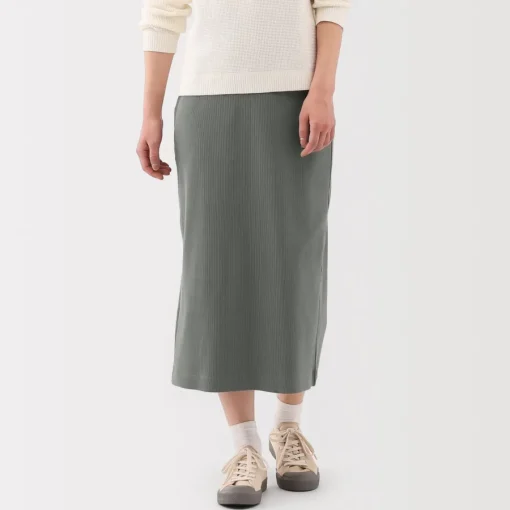 Best Women's Stretch Ribbed Skirt Women Shorts & Skirts