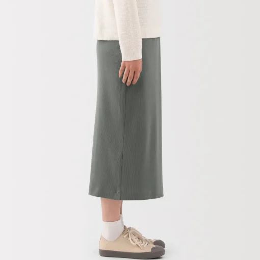 Best Women's Stretch Ribbed Skirt Women Shorts & Skirts