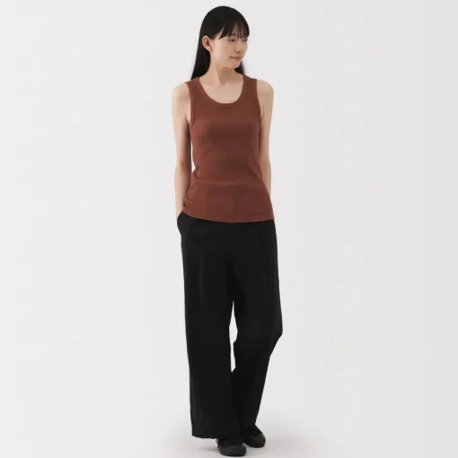 Clearance Women's Stretch Ribbed Tank Top Women Tops & Shirts