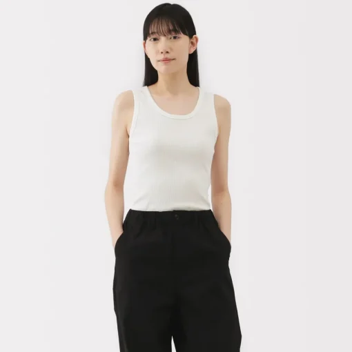 Clearance Women's Stretch Ribbed Tank Top Women Tops & Shirts