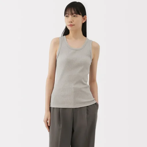 Clearance Women's Stretch Ribbed Tank Top Women Tops & Shirts