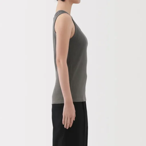 Clearance Women's Stretch Ribbed Tank Top Women Tops & Shirts