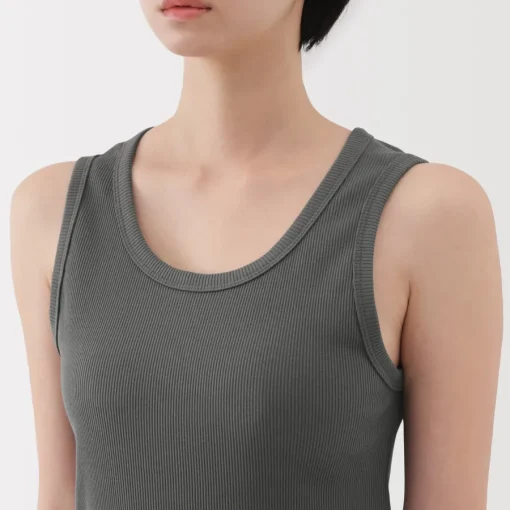 Clearance Women's Stretch Ribbed Tank Top Women Tops & Shirts