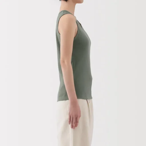 Clearance Women's Stretch Ribbed Tank Top Women Tops & Shirts