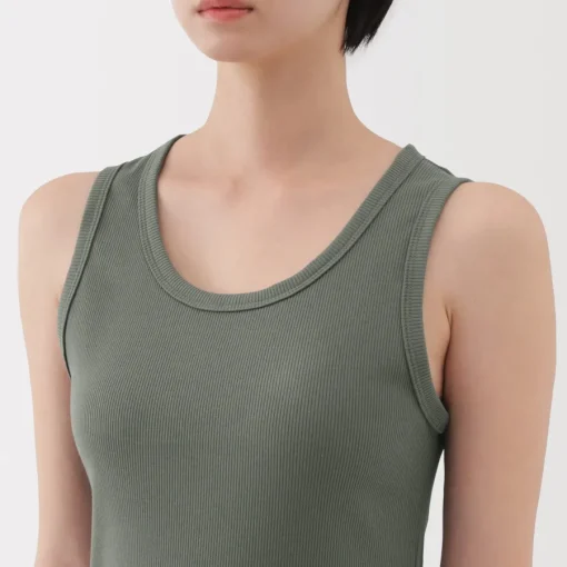 Clearance Women's Stretch Ribbed Tank Top Women Tops & Shirts