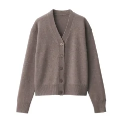 New Women's Washable Mid-Gauge V-Neck Cardigan Women Sweaters & Cardigans