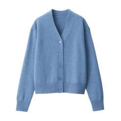 New Women's Washable Mid-Gauge V-Neck Cardigan Women Sweaters & Cardigans