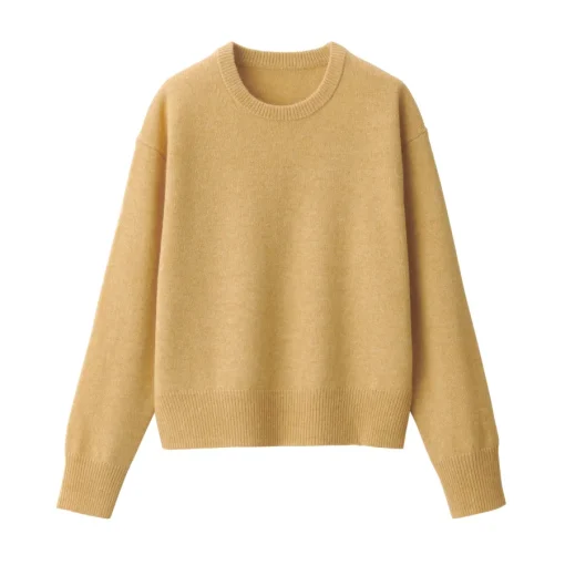 Online Women's Washable Mid-Gauge Crew Neck Sweater Women Sweaters & Cardigans