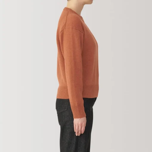 Online Women's Washable Mid-Gauge Crew Neck Sweater Women Sweaters & Cardigans