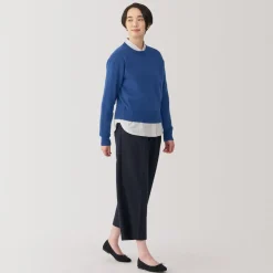 Online Women's Washable Mid-Gauge Crew Neck Sweater Women Sweaters & Cardigans