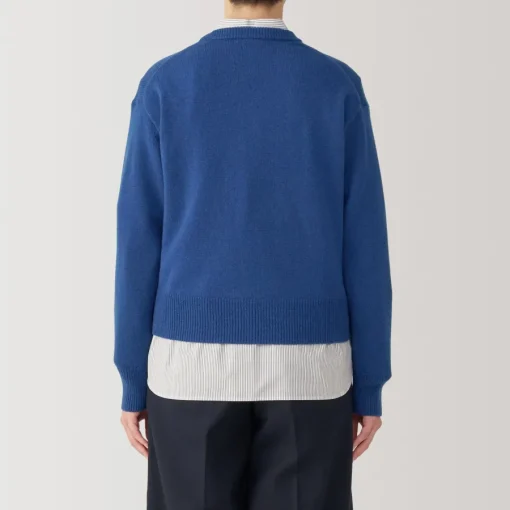 Online Women's Washable Mid-Gauge Crew Neck Sweater Women Sweaters & Cardigans