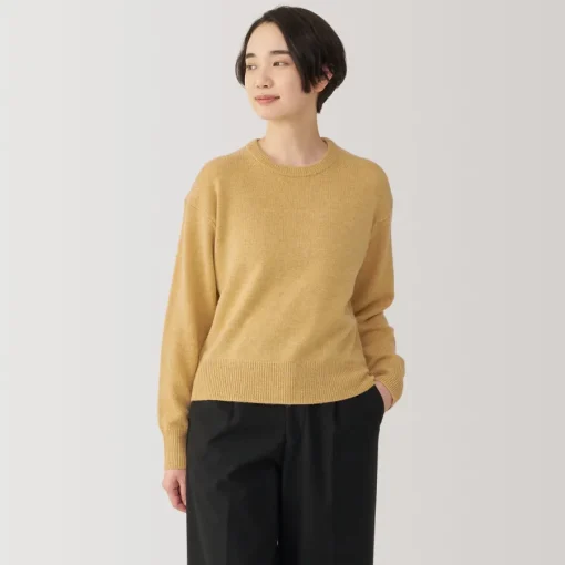Online Women's Washable Mid-Gauge Crew Neck Sweater Women Sweaters & Cardigans