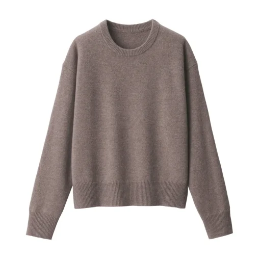 Online Women's Washable Mid-Gauge Crew Neck Sweater Women Sweaters & Cardigans