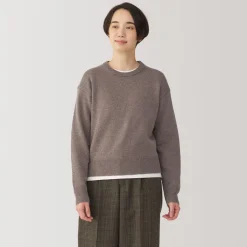 Online Women's Washable Mid-Gauge Crew Neck Sweater Women Sweaters & Cardigans