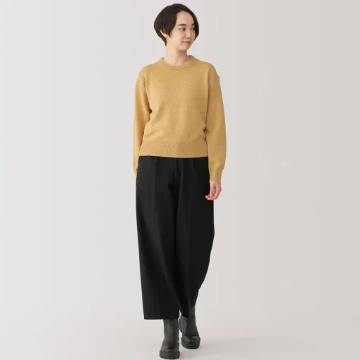 Online Women's Washable Mid-Gauge Crew Neck Sweater Women Sweaters & Cardigans