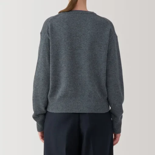 Online Women's Washable Mid-Gauge Crew Neck Sweater Women Sweaters & Cardigans