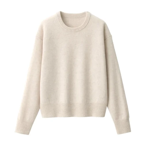 Online Women's Washable Mid-Gauge Crew Neck Sweater Women Sweaters & Cardigans