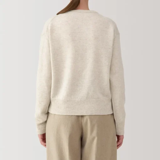 Online Women's Washable Mid-Gauge Crew Neck Sweater Women Sweaters & Cardigans